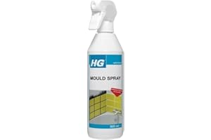 HG Mould Remover Foam Spray, Black Mould & Mildew Cleaner, Removes Stains – 500ml