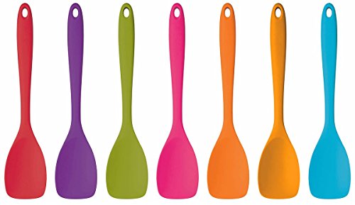 Colourworks Silikon-Spatellöffel, 28 cm – Rot - 4