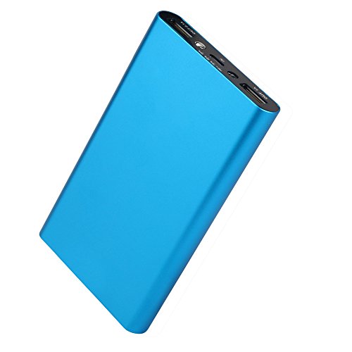 Power Bank  20000mAh Cargador de Bater  a Externa Ultra Port  til con tecnolog  a inteligente para iPhone Serie  Dispositivos Android  Tel  fonos M  viles  Tablet Azul