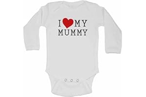 2Personal Little Ratbag Unisex Baby Bodysuit Vest - 100% Cotton Funny Baby Clothes - Long Sleeves Boy & Girl Baby Grows Clothing Suit - I Love My Auntie - White