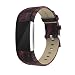 Produktbild samLIKE Fitbit Charge 2,Klassisches Lederarmband mit Metallverbindungsstücken für Fitbit Gebühr 2 (Mehrfarbig)