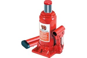 JOMAFA Gato hidraulico de botella 10 toneladas 10000 kg con homologacion CE 10tn para elevar coches