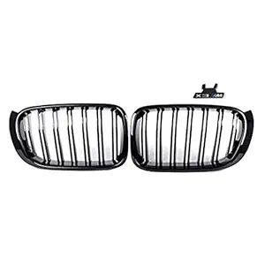 Car Craft X3 Grill Compatible With Bmw X3 Grill X3 F25 2010-2017 Glossy Black