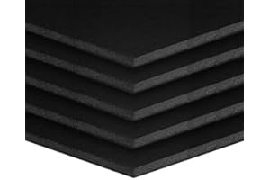 BOXES AND BOARD INTERNATIONAL LIMITED Black 5mm Foam Board (A3 Black 5mm X 10 Sheets)