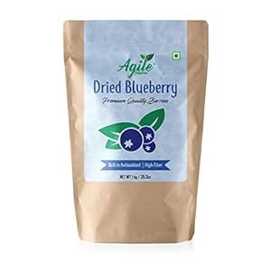 Agile Organic Whole Dried Blueberries 1kg Immunity Building Naturally Sweet Amazon In Grocery Gourmet Foods Huckleberry Coffee Review 2022