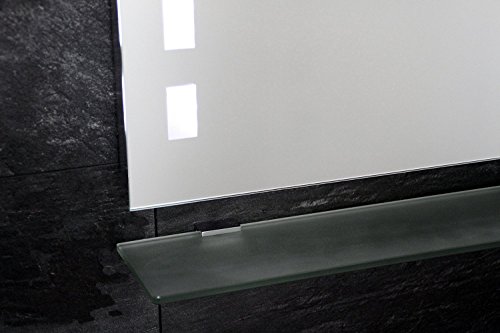 B-WARE LED Badspiegel mit Dimmer und Ablage 50 x 70 cm - 2