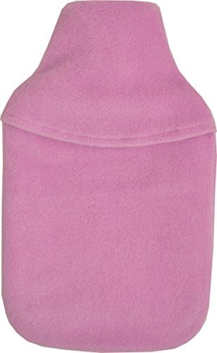 Cosy Fleece Plain Lilac Cover and 2L Hot Water Bottle