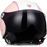 ECE zertifizierte Straßenzulassung: Der Helm erfüllt aufgrund seiner hochwertigen Verarbeitung sämtliche Regelungen der UNECE und trägt das ECE Siegel, damit ist er für den gesamten europäischen Straßenverkehr zugelassen