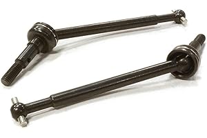 Integy CNC Machined Front Universal Drive Shaft (2) for Twin Hammers 1.9 Rock Racer