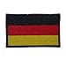 Produktbild Cobra Tactical Solutions Military Patch German Flag Bestickt mit Klettverschluss für Airsoft/Paintball Flagge Deutschland für Taktische Rucksack Kleidung.