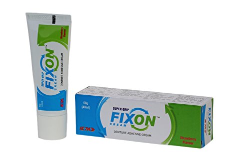 Fixon Denture Adhesive Cream 50 gm(40 ml) (pack of 2) RS.342 (10.00% Off) - Amazon