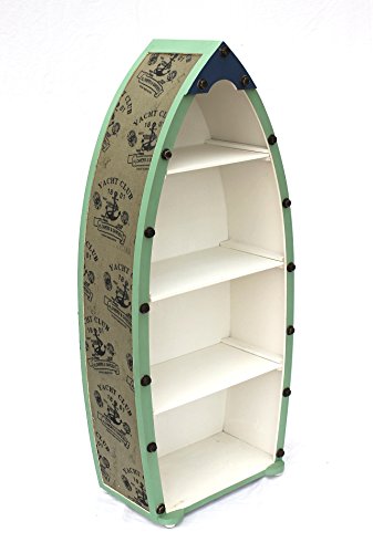 Boot Regal 15A055 Badregal 72cm bis 122cm Shabby Badschrank Badmöbel 2er Set und 3er Set (XL H-122cm) - 6