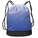 Produktbild COOABC Deep Mysterious Ocean Sea Training Drawstring Bag Backpack Bundle Backpack