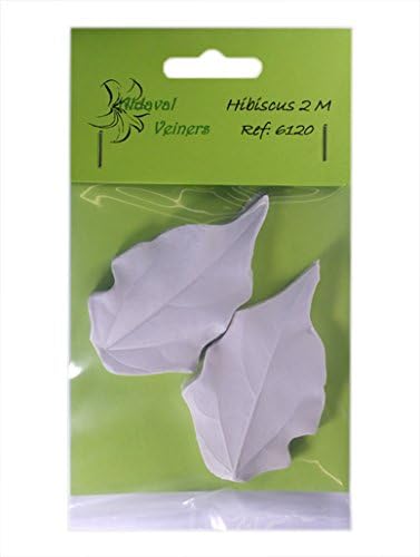 Sugarcraft Leaf Veiner - Medium Hibiscus 2 - Flowers for Celebration and Wedding Cake Decoration
