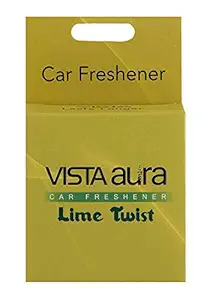 VISTA AUTO CARE AURA CAR FRESHENERS (ORGANIC) LIME TWIST