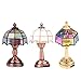 Produktbild Gazechimp 3pcs Schön Miniatur LED Lampe Schreibtischlampe/ Tischlampe mit Lampenschirm für 1:12 Puppenhaus Dekoration