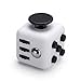 Produktbild Fidget Cube - Lovigo - Anti-Stress-Würfel Stresslöser Konzentration Kinder Erwachsene - Weiß/Schwarz
