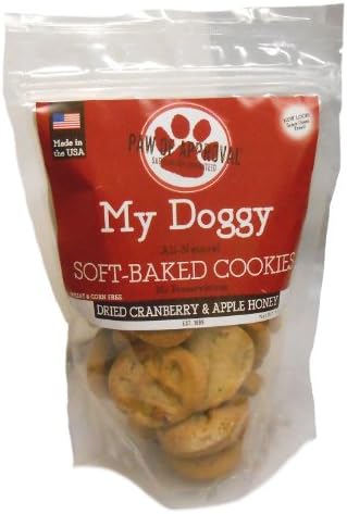 My Doggy Soft-Baked Cookies Dog Treats - 10 Ounces (Cranberry & Apple Honey)