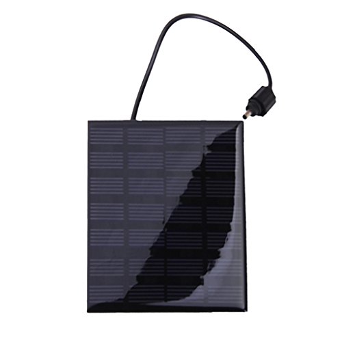 Solarpumpe Solar Springbrunnen Teichpumpe Pumpe –1,2 W - 5