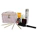UberLyfe Cosmetic Bag cum Travel Organizer - Purple (PU-001173-PUSTRIP-BG) RS.299.00
