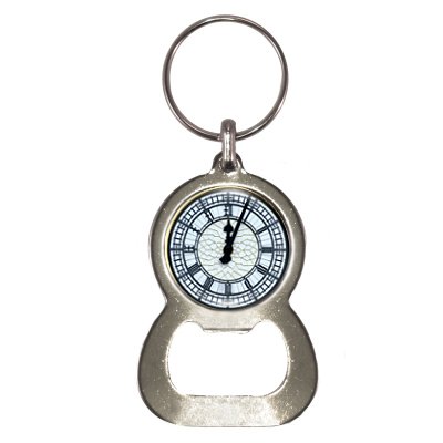 Preisvergleich Produktbild Big Ben Face Design Flaschenöffner Schlüsselanhänger