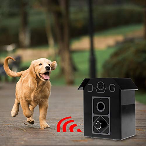 Preisvergleich Produktbild ECMQS Hund Ultraschall Anti Bellen Repeller Hund Outdoor Antibell Trainer Barking Stoppen Trainingsgerät Für Pet Hunde Liefert