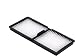 Produktbild Epson Luftfilter - ELPAF24 - Projektor-Zubehör (Filter-Set, Epson, Schwarz, Weiß, EB-1910, EB-1915, EB-1920W, EB-1925W, EB-1900, EB-1925W)