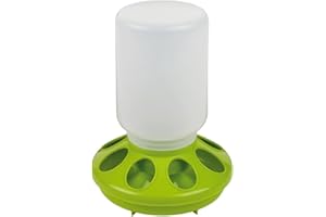 Nobby Comedero automático para Pollitos (plástico, 1 kg, diámetro de 15,5 x 20,5 cm)