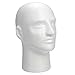 LuckyFine Male Styrofoam Foam Mannequin Manikin Glasses Hat Wig Display Stand Head Model