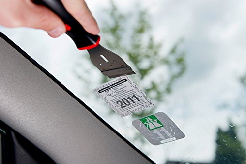 Würth 2K Klingenschaber inkl. 6 Schaberklingen Glasschaber Kochfeldschaber Vignettenentferner - 2