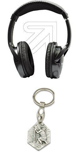 Preisvergleich Produktbild Stereo-Kopfhörer 09001373 mit Anhänger Hlg. Christophorus