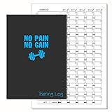 Gym Diary, Weight Training Diary Log Book, A5 Daily Workout Diary - 02