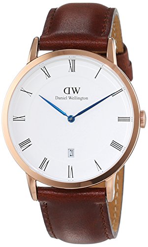 Daniel Wellington Herren-Armbanduhr Analog Quarz Leder DW00100083 Daniel Wellington Herren-Armbanduhr Analog Quarz Leder DW00100083