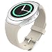 Produktbild MoKo Armband für Gear S2 Sport Watch - Silikon Sportarmband Uhr Band Strap Erstatzband Uhrenarmband für Samsung Gear S2 SM-R720 / SM-R730 Smart Watch, Stein (Nicht für Gear S2 Classic SM-R732)