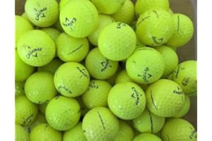 PRO LAKE BALLS 50 palline da golf Callaway giallo - Grado B - (USATE non nuove)