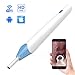 Produktbild MoKo WiFi Otoskop, Wireless HD Inspektionskamera 5,5mm Endoskopkamera Ohr Endoskop Reinigung Ohrenreiniger Reinigung Werkzeug Ohrreiniger mit 6 LEDs für iPhone Ios Android Windows Mac PC, Weiß/Blau