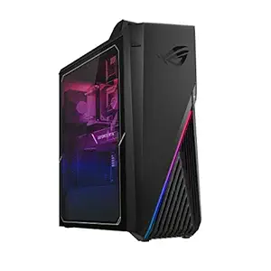 ASUS ROG Strix GT15 10th Gen Intel Core i5-10400F Gaming Desktop (8GB RAM/1TB HDD + 256GB SSD/Windows 10/4GB NVIDIA GeForce GTX 1650 Super Graphics/Star Black), G15CK-IN041T