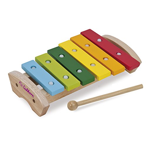Eichhorn 100005075 – Holz Xylophon Klöppel – 24x15cm – mit Klöppel - 2