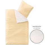 Die Bezüge sind zum leichteren Beziehen mit einem Reißverschluss ausgestattet, maschinenwaschbar bis 40 Grad Celsius, trocknergeeignet und bügelfrei. Bitte vor dem ersten Gebrauch separat waschen