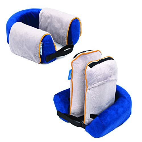 Roamwild Surround Reisekissen AIR - Leichter Ultimate Head, Kinn- und Nackenstütze. Nur Nackenkissen mit verstellbaren Seitenträgern