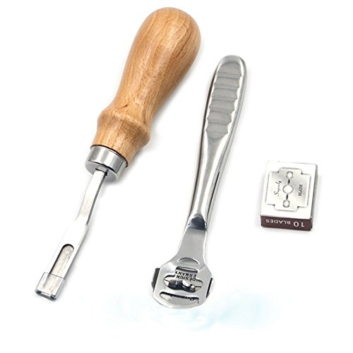 Hrph 18pcs Fertigkeit DIY handgemachte Werkzeuge Schlags-Edger Trench Geräte Gürtel Schlags Set Lederhandwerkzeuge - 3