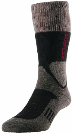 H.J. Hall Quality ProTrek Rambler Walking Hiking Trekking Wool Rich Socks (Medium (UK 6-8), Brown)