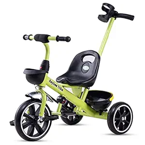 Baybee Hero III Tricycle for Kids, Plug & Play Cycle for Kids Ride on with Storage Space & Parental Handle, Kids Tricycle|Baby Children Cycle| Tricycle Cycle for Kids 2 to 5 Years Boys Girls (Green)