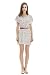 Bearsland Women's Summer Floral Cloak Design Maternity Breastfeeding Dress Nursing Dress Pink UK Size 10-12