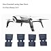 Produktbild HKFV 2 4.0 Zubehör Fußstütze Schockpolster Gummiauflage Fahrwerk Erhöhen und verringern Dämpfung Erweitern Sie das Stativ Erweitertes Fahrwerk Shock Extension Tripod für Parrot Bebop 2 4.0 RC Drone