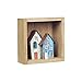 Produktbild Vidal Regalos 3D-Bild HÄUSER, Holz, 13 cm