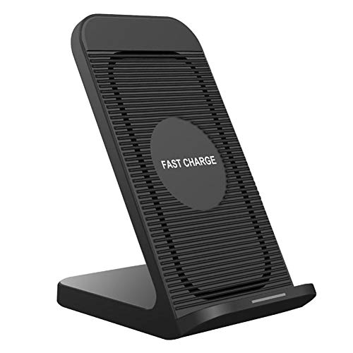 Preisvergleich Produktbild Schnelles kabelloses Ladegerät, 10W kabelloses Ladegerät Qi Schnelles kabelloses Ladegerät für Samsung Galaxy S8, S8 und S7 S7 Edge S6 Edge Plus Note 5 und Qi-Enabled
