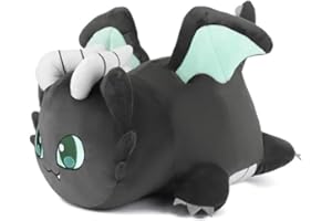 LAIBUY Cat Plush Pillow, Soft Kawaii Kitten Anime Plushie Hugging Pillow, Cute Stuffed Cat Animal Plush Toys Suitable Kids Boys Girls and Her Birthday Christmas Day Gifts