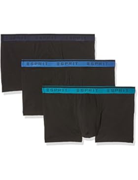 ESPRIT Bodywear Herren Retroshorts 017EF2T008, 3er Pack,