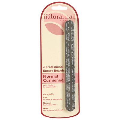 Jessica Normal Cushioned Emery Board, Pack of 2